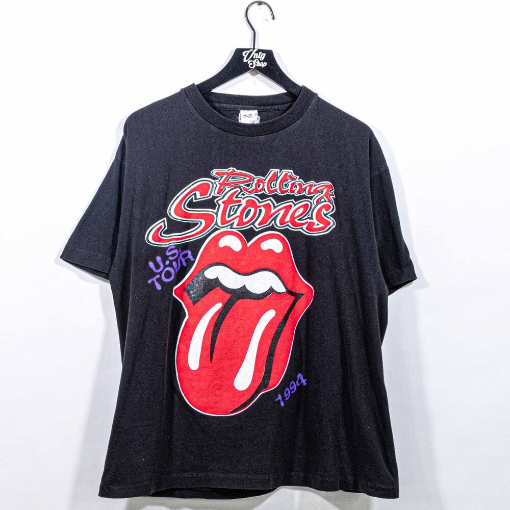 1994 Rolling Stones Voodoo Lounge US Tour T-Shirt XL VTG 90s Rock Band